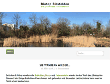 Tablet Screenshot of biotop-birsfelden.ch